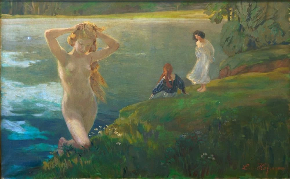Bagnanti - Halle A. D. S., Staatl. Galerie Moritzburg